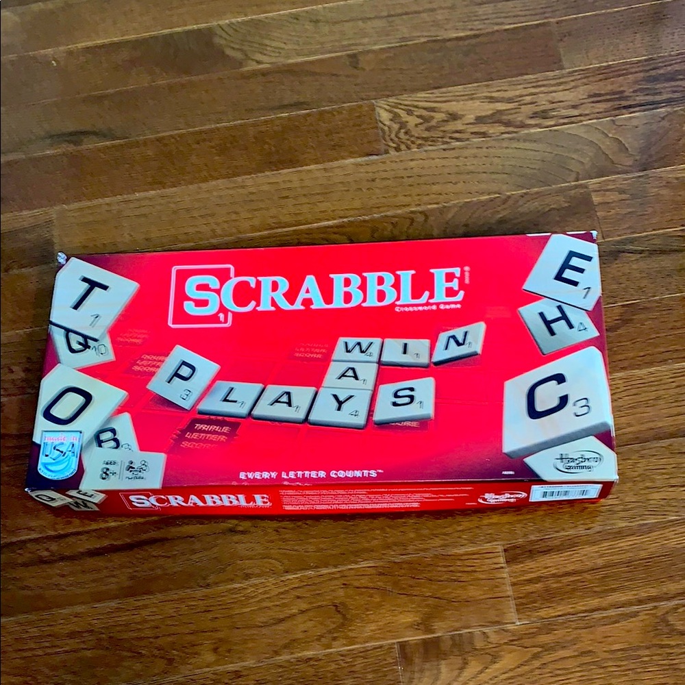 Scrabble board game